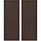 Ekena Millwork Americraft 6-Board Exterior Wood 2 Equal Panel Framed Board-n-Batten Shutters, ARW101BF621X80TBH, PR ARW101BF621X80TBH - alternate 1